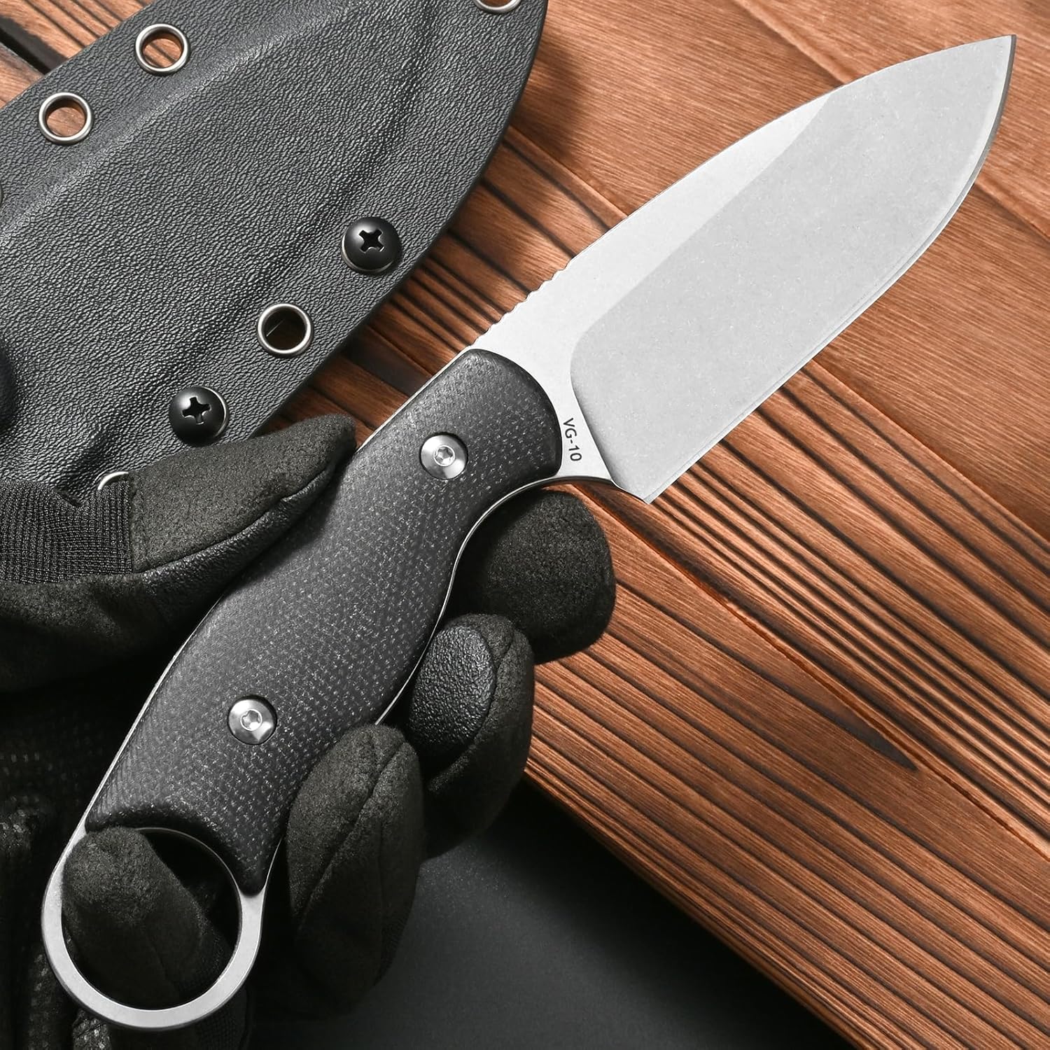 Bushcraft Knife Fixed - Faca de Lâmina Fixa Eafengrow FF116