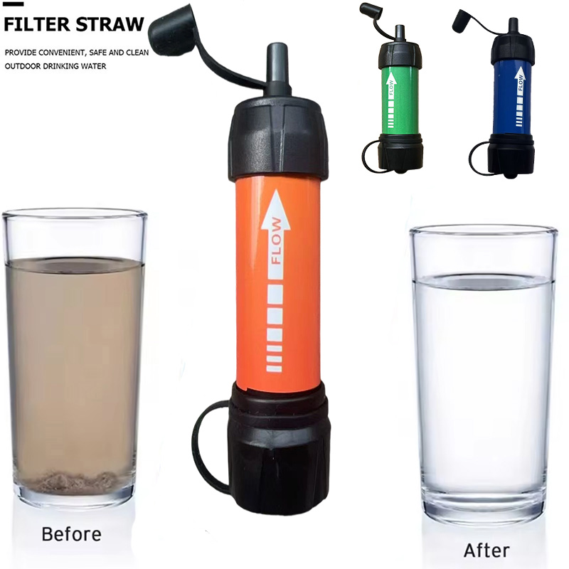 Water Purification Straw - Filtro de água portátil ao ar