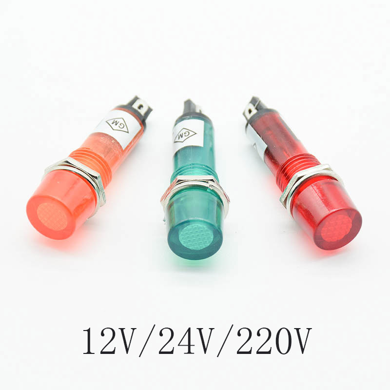 Signal Panel Orange - 5 peças 220v 12v 24v dc