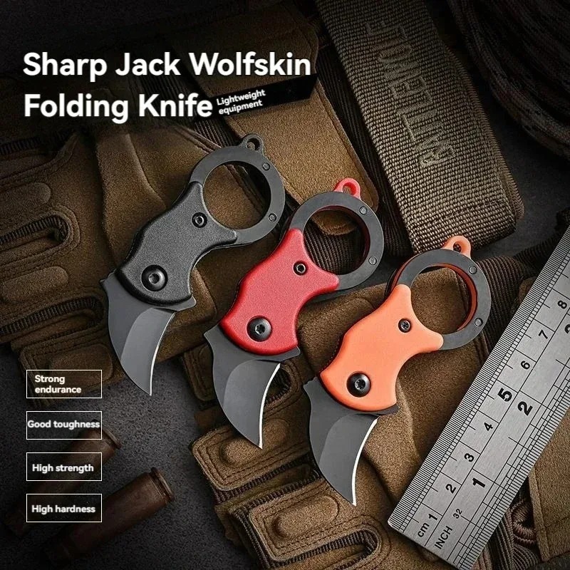 Bushcraft Knife Fixed - Mini Canivete de Bolso em Aço