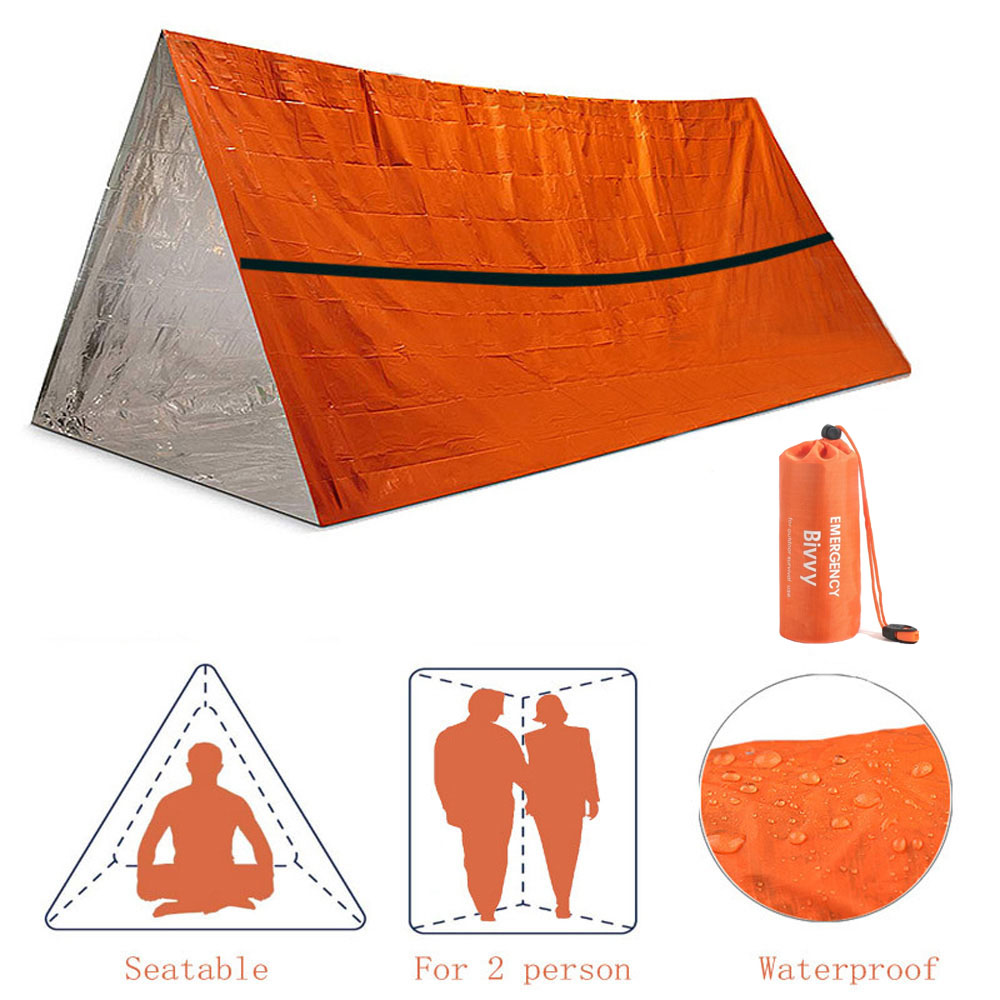 Bivy Bag Emergency - Kit de barraca de sobrevivência bivy