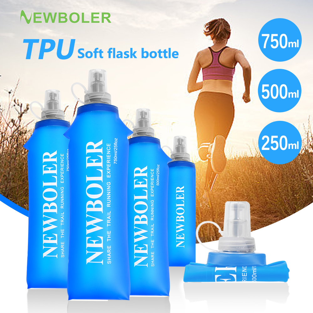Water Bag Collapsible - TPU Folding Soft Flask Water Garrafa,