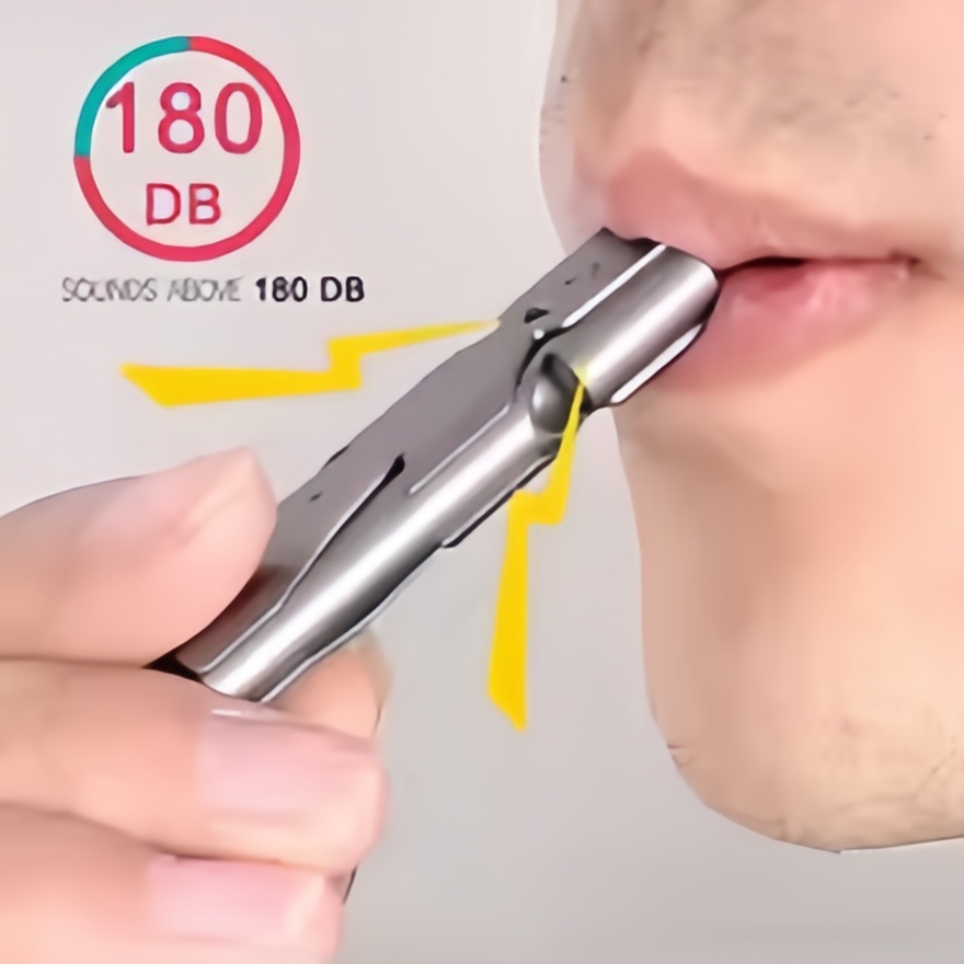 Apito de Sobrevivência com Cha - Emergency Whistle Loud avaliação e preço