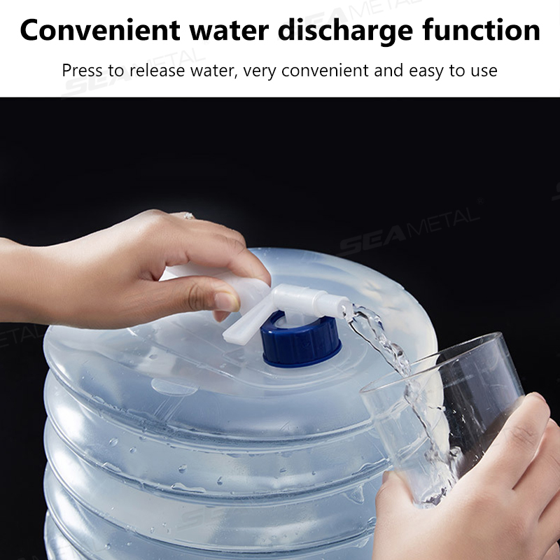 Balde Colapsável SEAMETAL 5L-1 - Water Bag Collapsible avaliação e preço