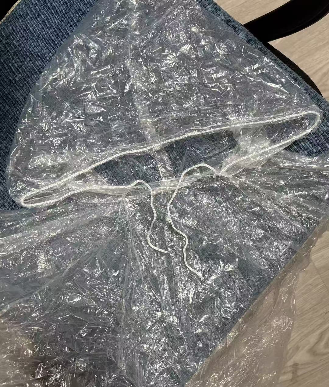 Capa de chuva descartável à pr - Emergency Poncho Rain avaliação e preço