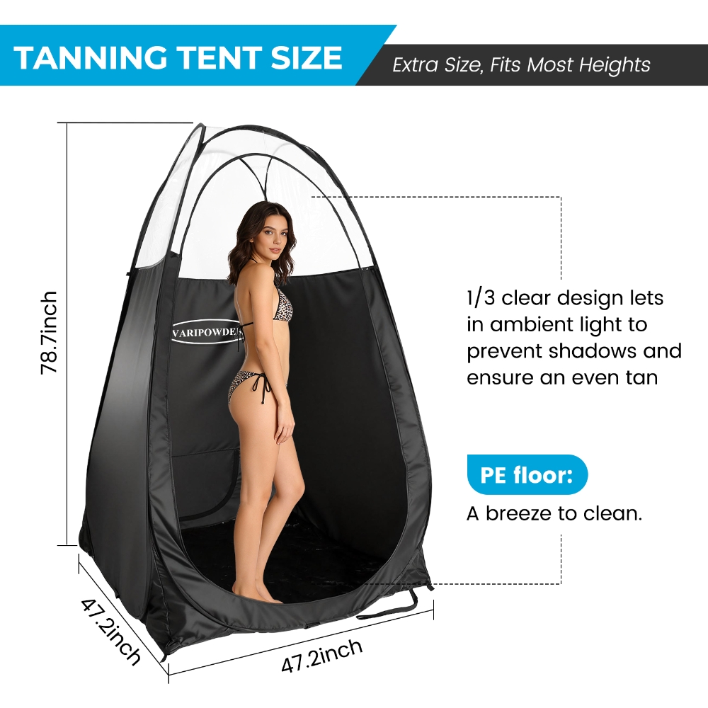 Tenda Portátil Preta para Bron - Emergency Mylar Tent avaliação e preço
