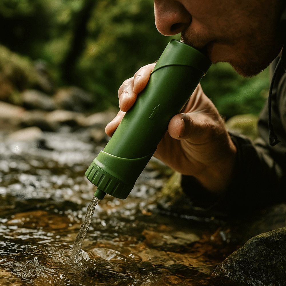 Filtro de Água Mini Portátil A - Water Purification Straw avaliação e preço