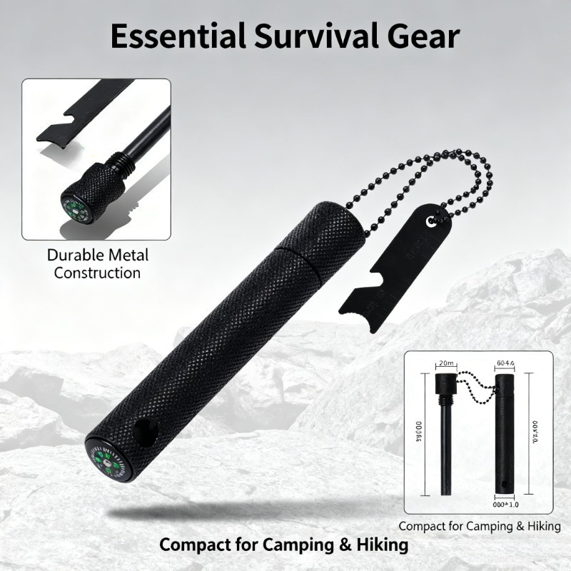 Barra de Magnésio com Bússola  - Magnesium Fire Starter avaliação e preço