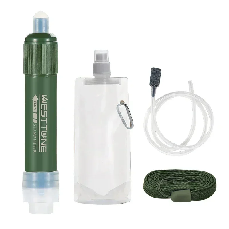 Westtune mini acampamento ao a - Water Purification Straw avaliação e preço