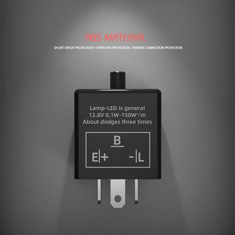 12v 3 pinos ajustável led pisc - Sos Light Strobe avaliação e preço