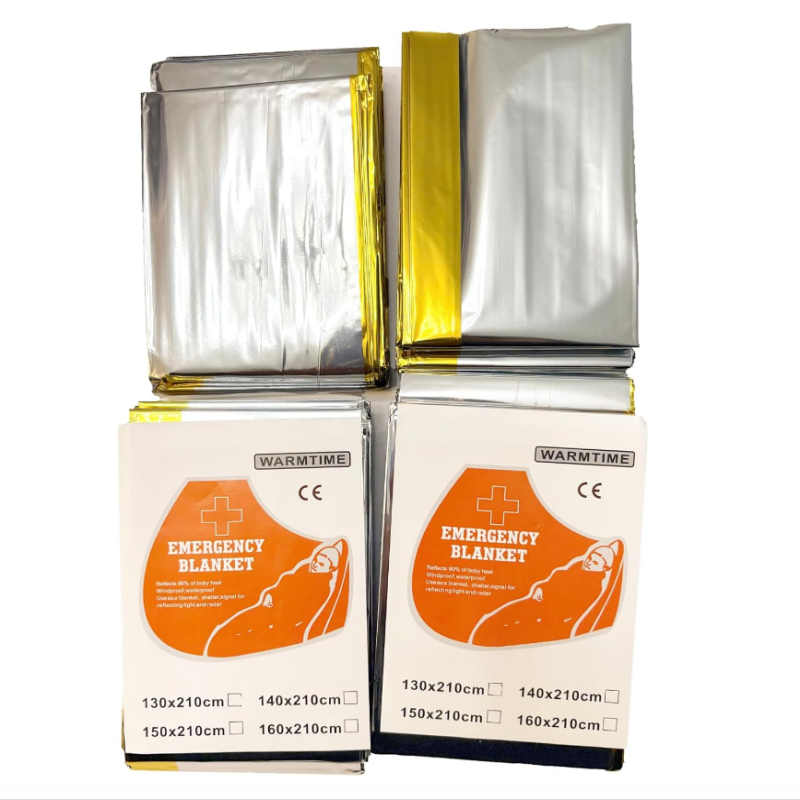Pacote com 4 Cobertores Térmic - Survival Blanket Reflective avaliação e preço