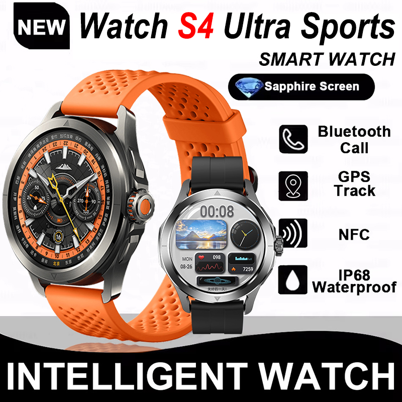 Novo relógio s4 ultra esportes - Compass Lensatic avaliação e preço