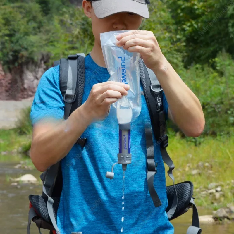 Purificador de Água Portátil c - Water Purification Straw avaliação e preço