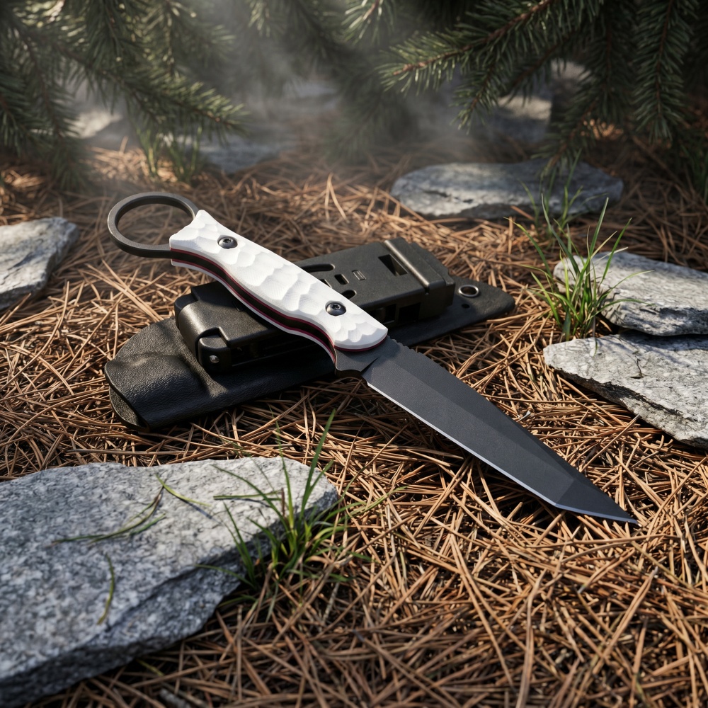 Faca Reta Leve para Acampament - Bushcraft Knife Fixed avaliação e preço