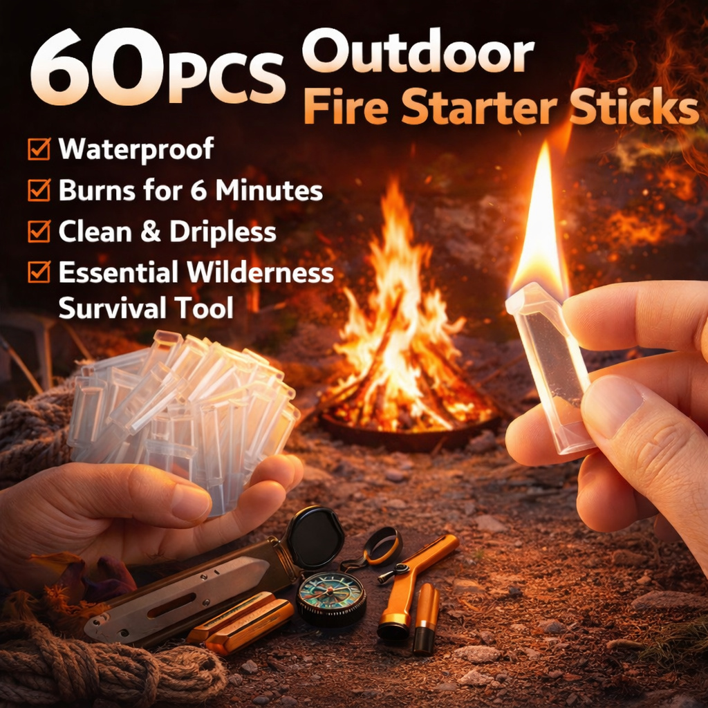 60PCS Bastões de Acendimento à - Fire Starting Kit avaliação e preço