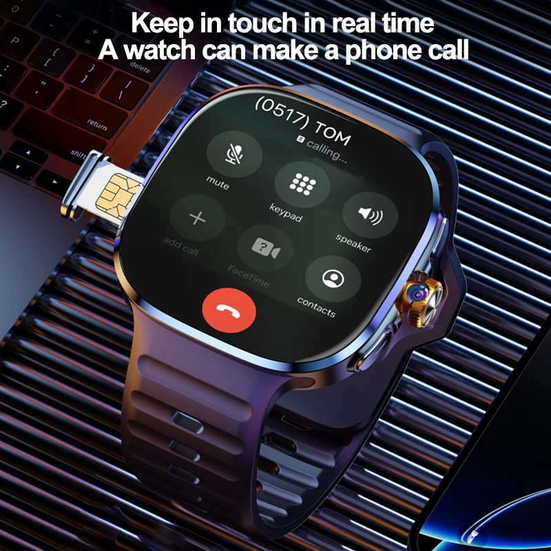 Nova tela grande smartwatch 4g - Compass Lensatic avaliação e preço