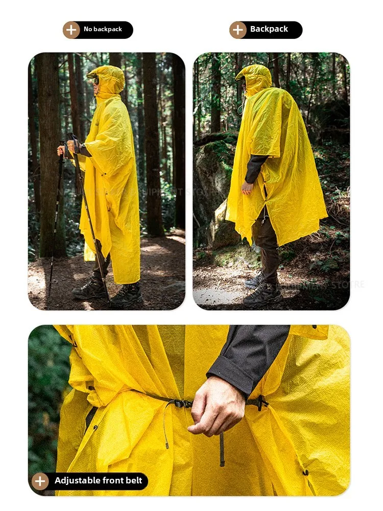 Capa de chuva 15d/210t, à prov - Emergency Poncho Rain avaliação e preço